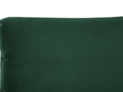 Letto Velluto MELLE 180 x 200 cm Verde smeraldo