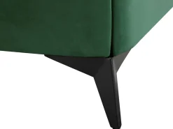 Letto Velluto MELLE 180 x 200 cm Verde smeraldo