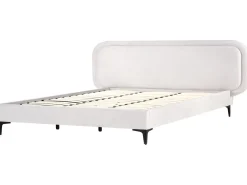 Letto Velluto SUZETTE 180 x 200 cm Grigio chiaro