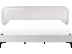 Letto Velluto SUZETTE 180 x 200 cm Grigio chiaro