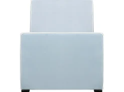 Letto Velluto TEENIE 90 x 200 cm Azzurro