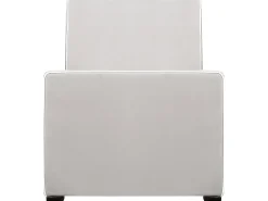 Letto Velluto TEENIE 90 x 200 cm Grigio chiaro