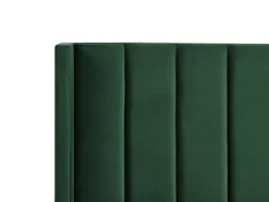 Letto Velluto VILLETTE 180 x 200 cm Verde scuro