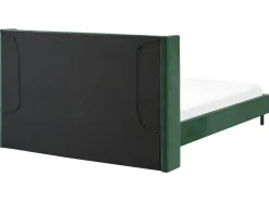 Letto Velluto VILLETTE 180 x 200 cm Verde scuro