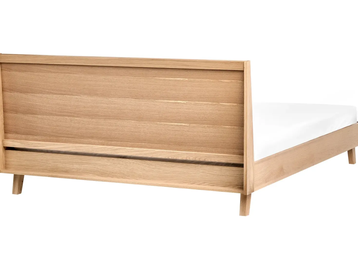 Letto WIZERNES 180 x 200 cm Rovere chiaro