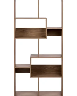 Libreria a 6 ripiani CHATEH 180 cm Marrone