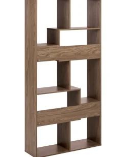 Libreria a 6 ripiani CHATEH 180 cm Marrone