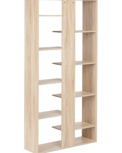 Libreria a 8 ripiani FONTAS 180 cm Marrone chiaro