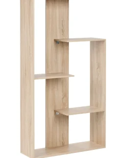 Libreria a 3 ripiani KAHNTAH 163 cm Marrone chiaro