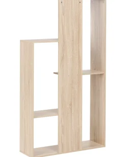 Libreria a 3 ripiani KAHNTAH 163 cm Marrone chiaro