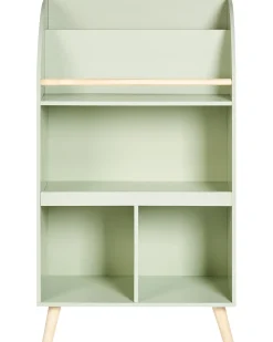 Libreria a 3 ripiani LILOET 102 cm Verde chiaro
