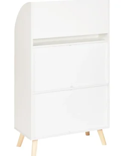 Libreria a 3 ripiani LILOET 102 cm Bianco