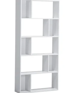 Libreria a 5 ripiani ORILLA 174 cm Bianco