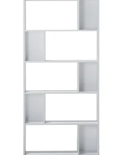 Libreria a 5 ripiani ORILLA 174 cm Bianco
