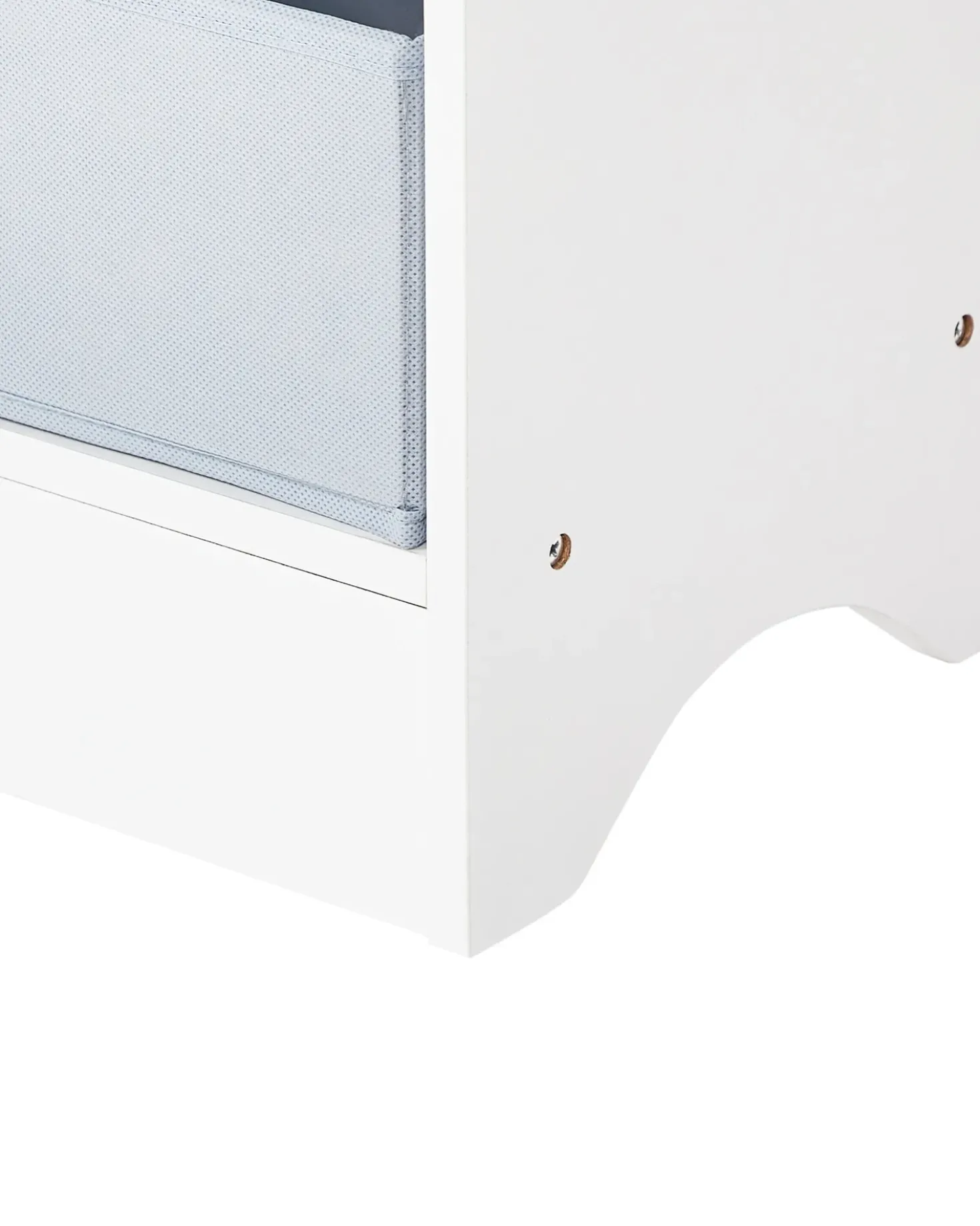 Libreria a 3 ripiani TUMBY 74 cm Bianco