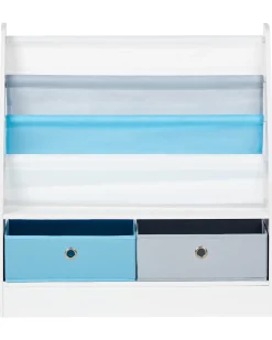 Libreria a 3 ripiani TUMBY 74 cm Bianco