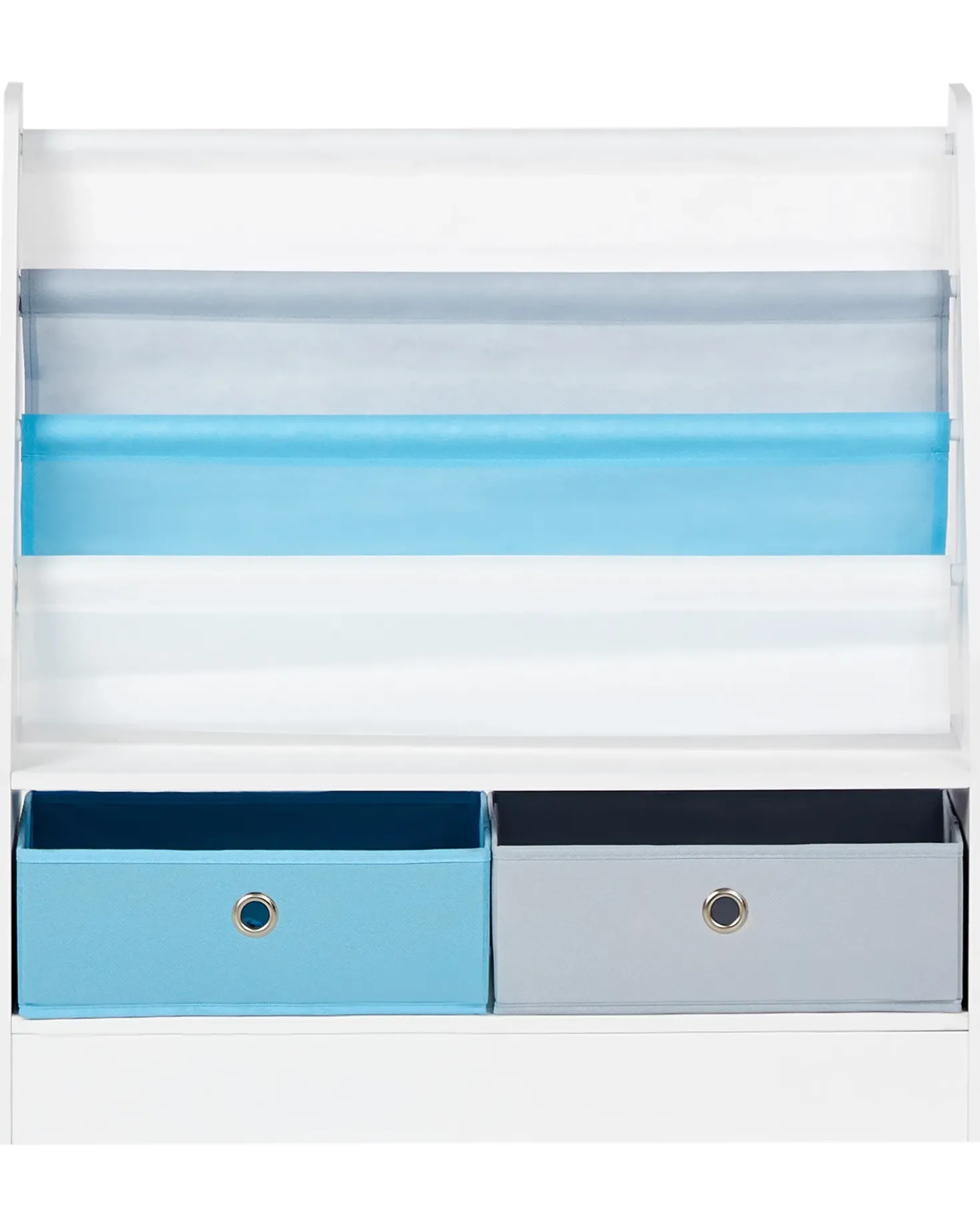Libreria a 3 ripiani TUMBY 74 cm Bianco