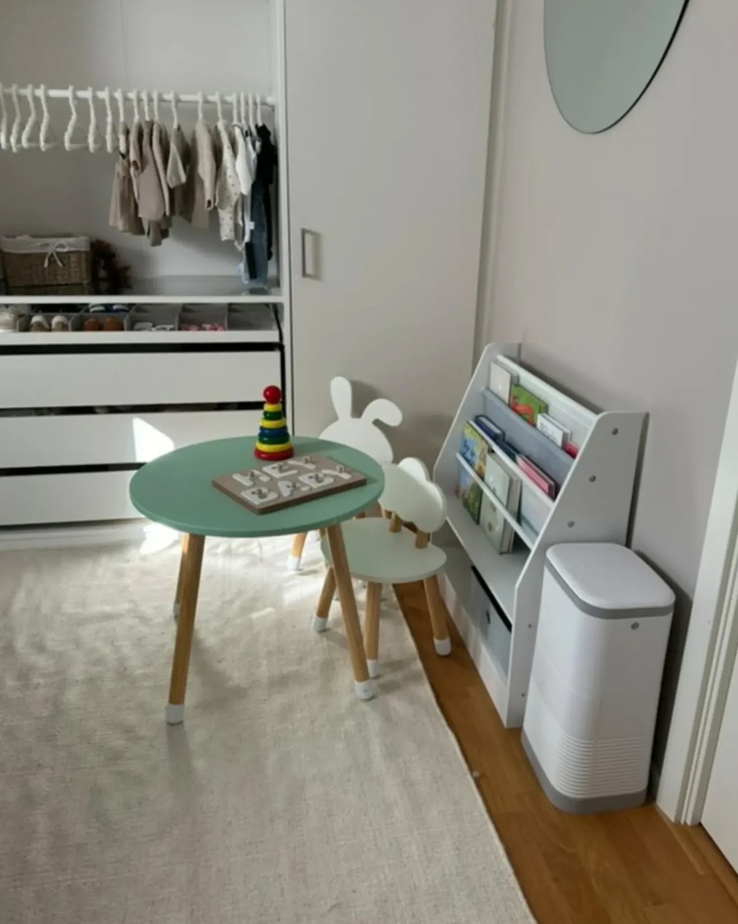 Libreria a 3 ripiani TUMBY 74 cm Bianco
