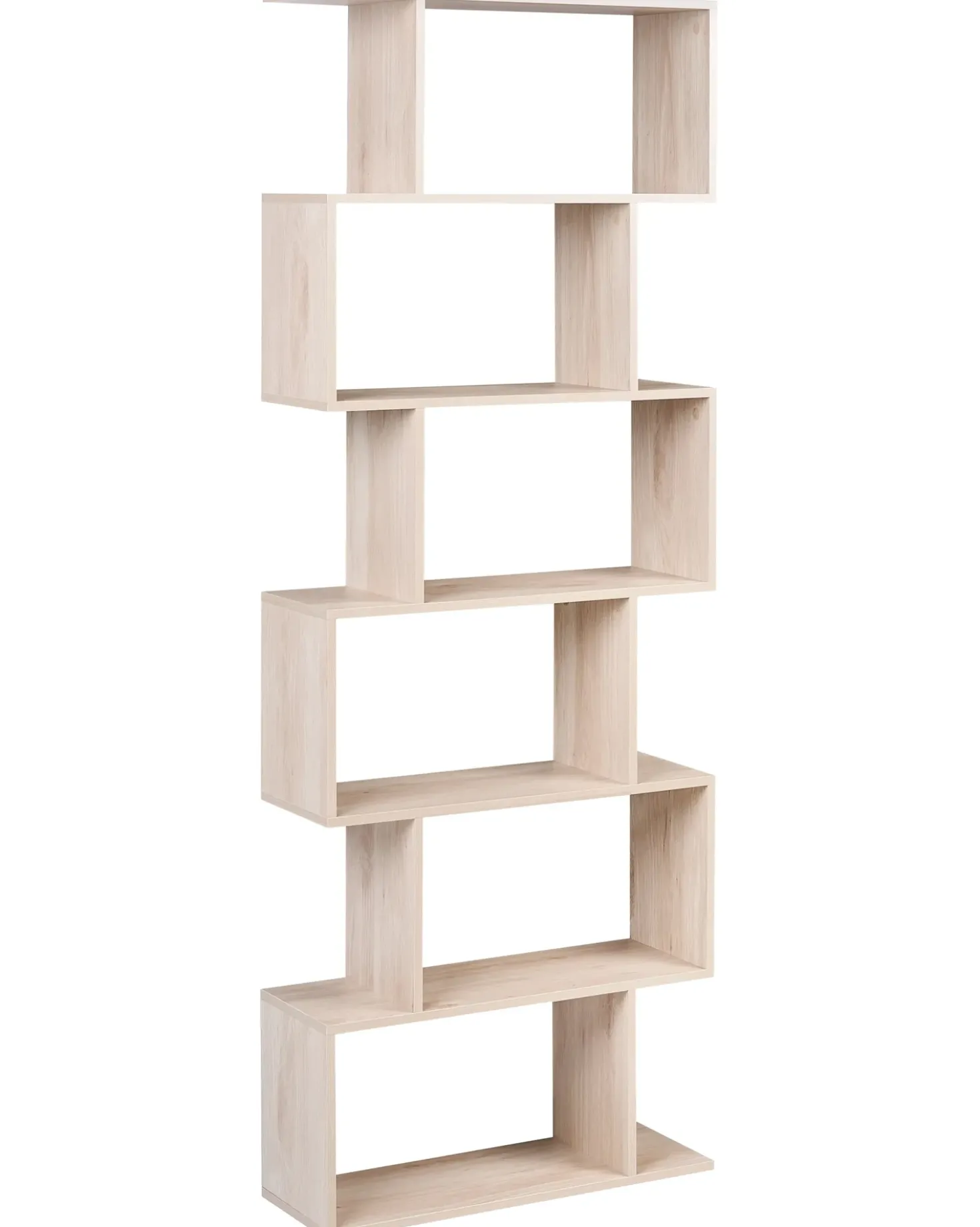 Libreria a 6 ripiani VALDOSA 190 cm Marrone chiaro