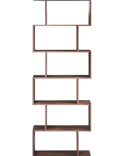 Libreria a 6 ripiani VALDOSA 191 cm Marrone scuro
