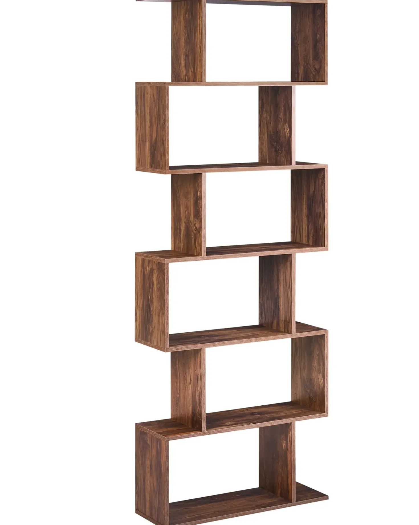 Libreria a 6 ripiani VALDOSA 191 cm Marrone scuro