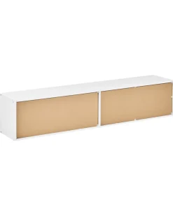 Libreria a 4 ripiani WINNIPEG 143 cm Bianco