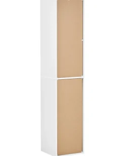 Libreria a 4 ripiani WINNIPEG 143 cm Bianco