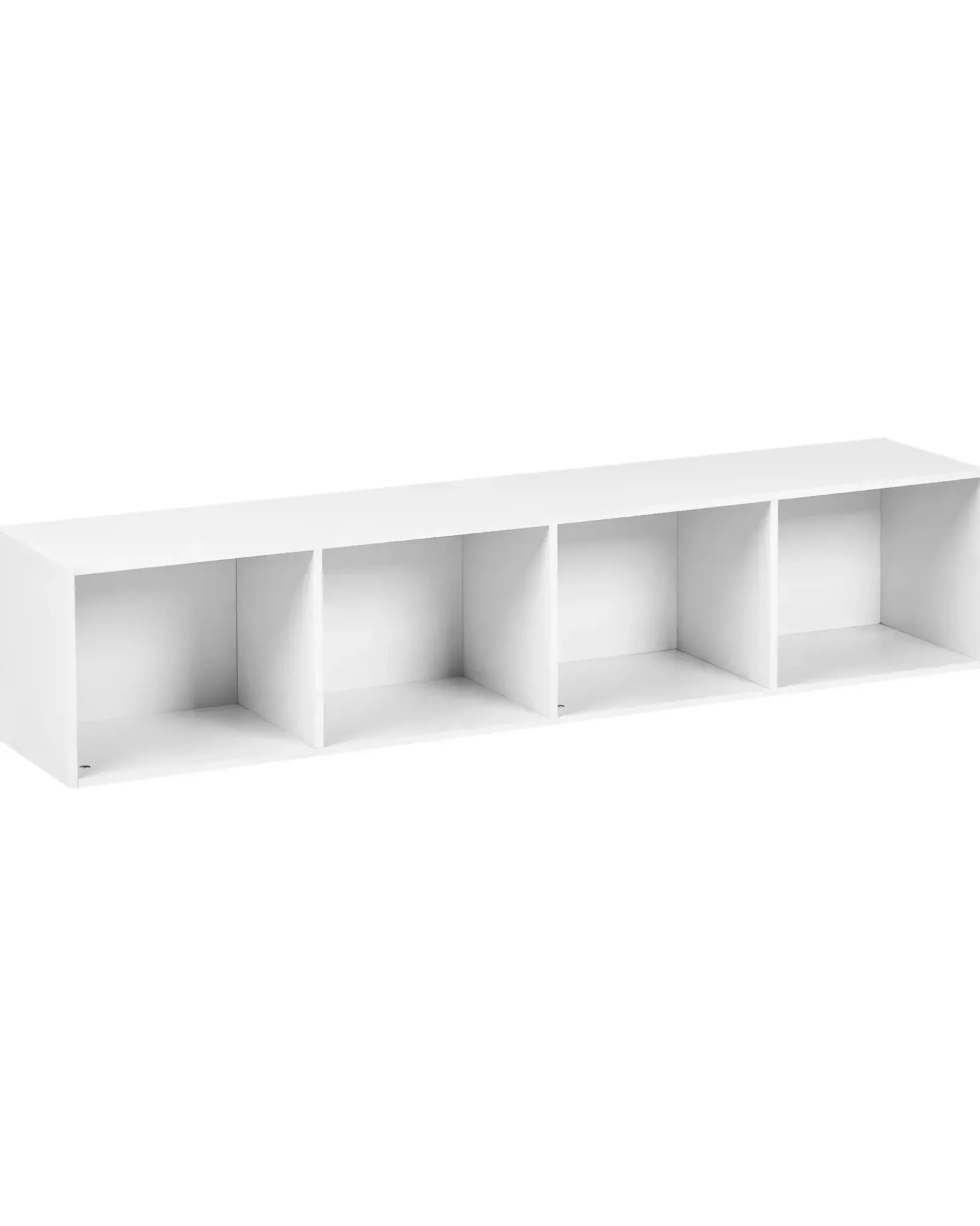 Libreria a 4 ripiani WINNIPEG 143 cm Bianco