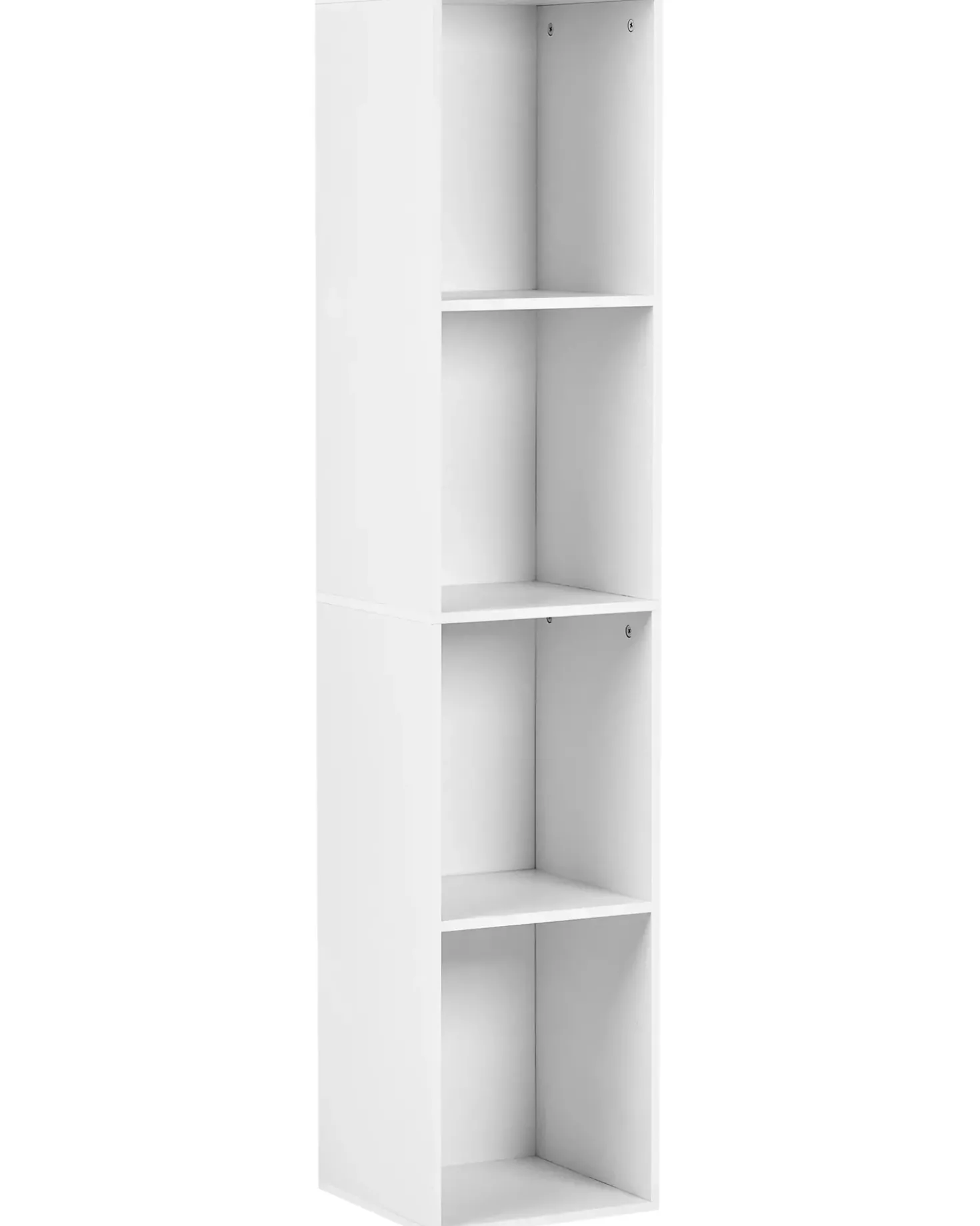 Libreria a 4 ripiani WINNIPEG 143 cm Bianco