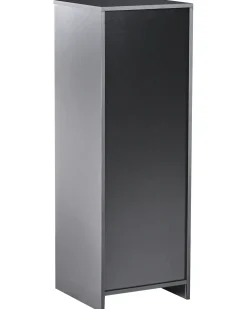 Libreria a 3 ripiani ZEHNA 117 cm Nero