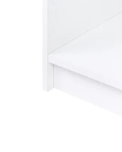 Libreria a 5 ripiani ZEHNA 197 cm Bianco