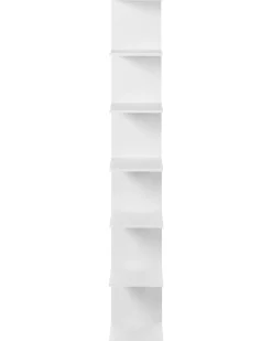Libreria a parete ESTON 190 cm Bianco