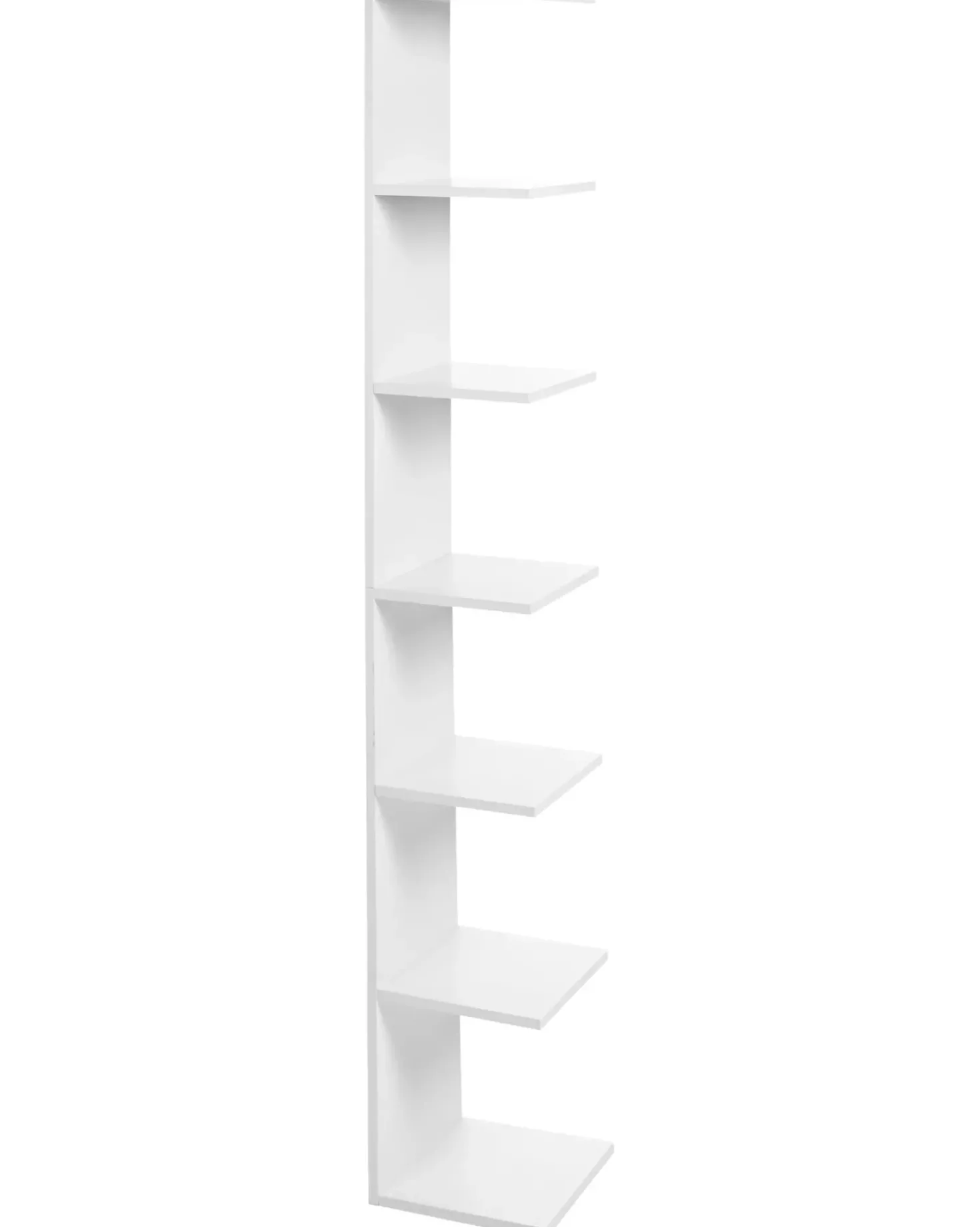 Libreria a parete ESTON 190 cm Bianco