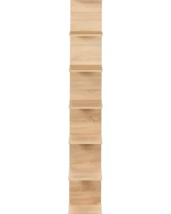 Libreria a parete ESTON 190 cm Marrone chiaro
