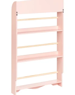 Libreria a parete LILOET 100 cm Rosa pastello