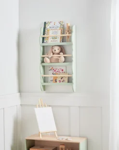 Libreria a parete RIGOLET 80 cm Verde chiaro