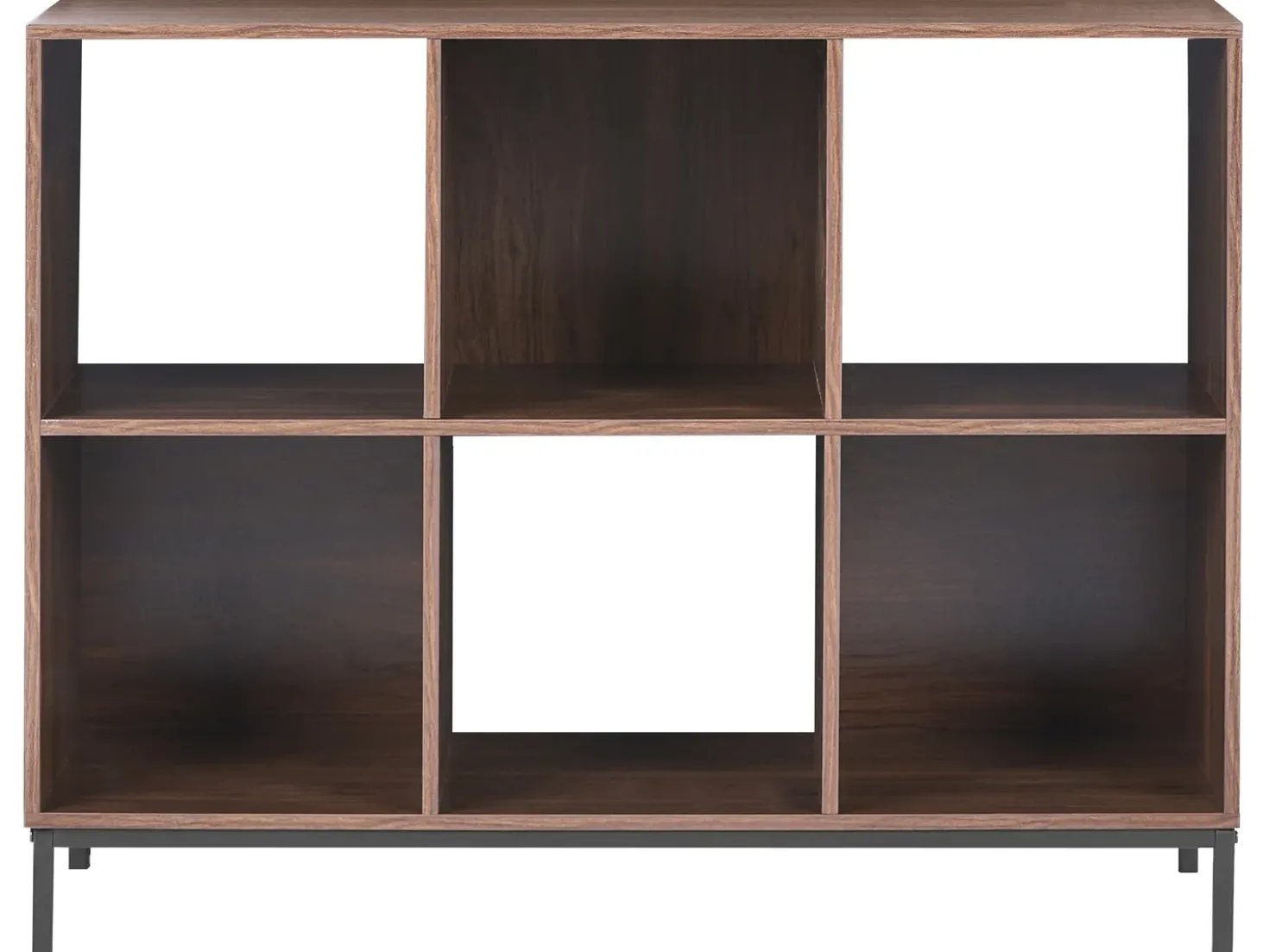 Libreria PEMBERTON 73 cm Marrone scuro