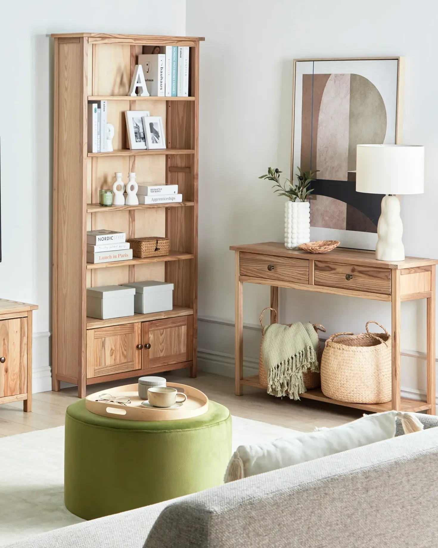 Libreria SALTON Legno di sassofrasso 179 cm Marrone