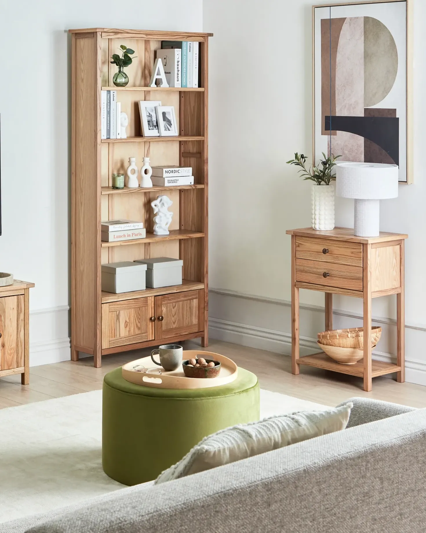 Libreria SALTON Legno di sassofrasso 179 cm Marrone