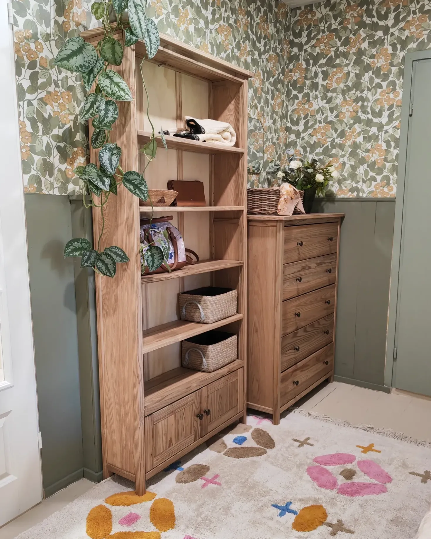 Libreria SALTON Legno di sassofrasso 179 cm Marrone