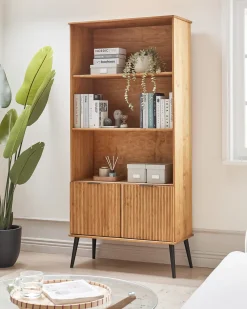 Libreria TIMMINS Legno di pino 190 cm Marrone