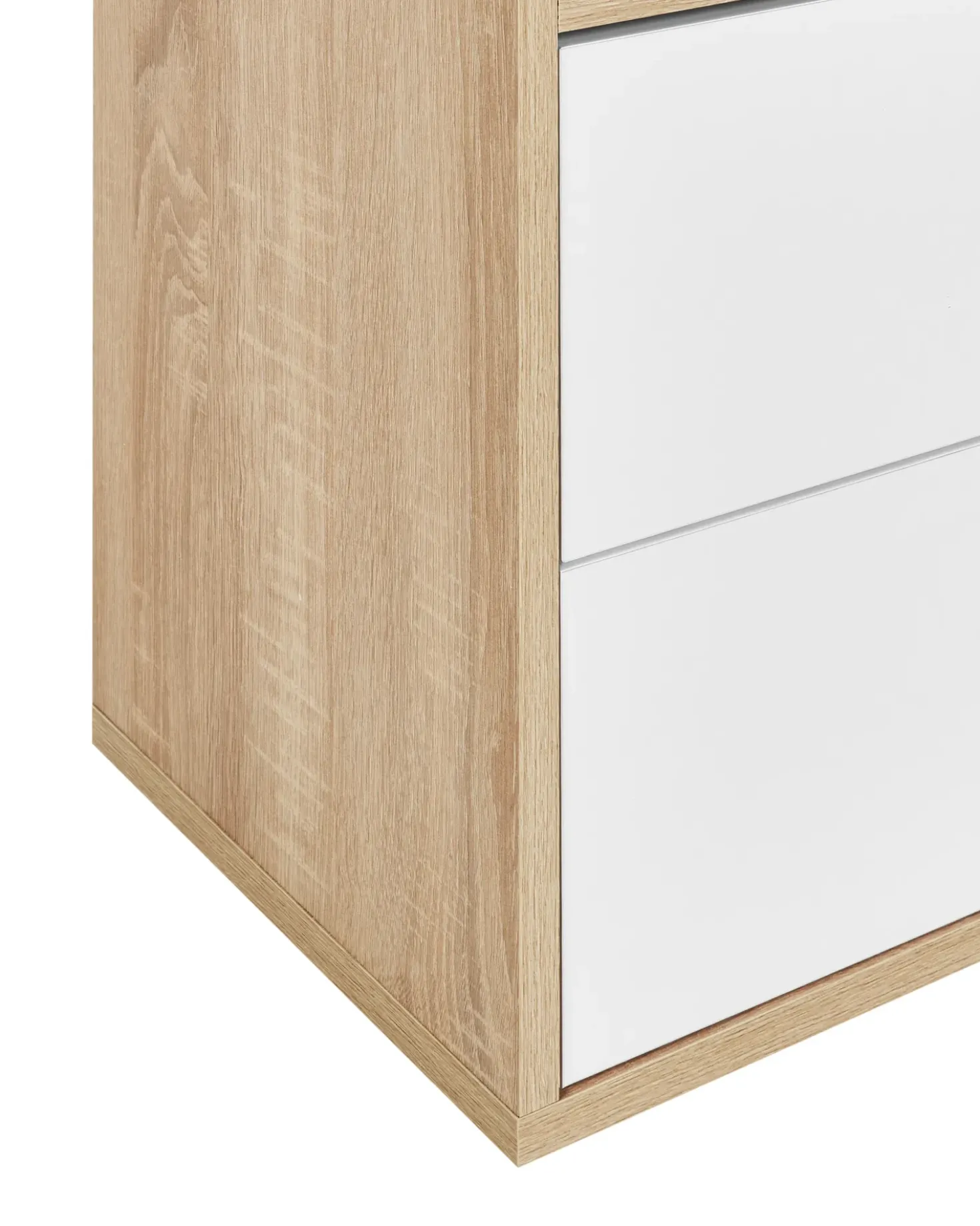 Libreria WADENA 185 cm Marrone/Bianco