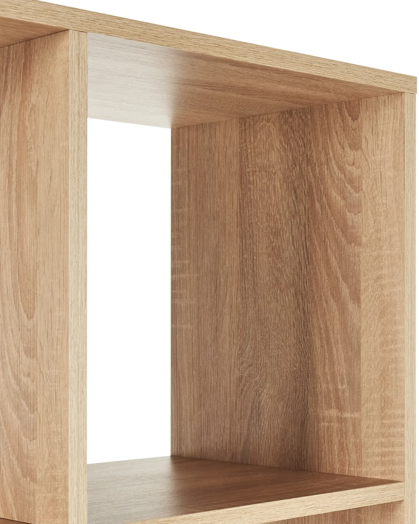 Libreria WADENA 185 cm Marrone/Bianco