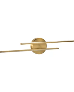Luce LED per quadri e specchi TOUQUES Metallo Oro