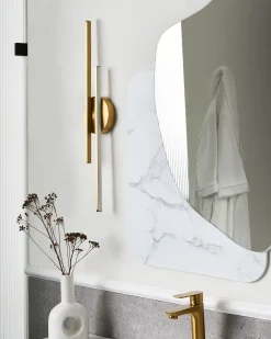 Luce LED per quadri e specchi TOUQUES Metallo Oro