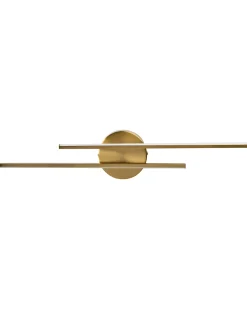 Luce LED per quadri e specchi TOUQUES Metallo Oro