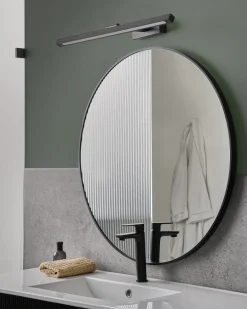 Luce LED per quadri e specchi ARROS Metallo Nero