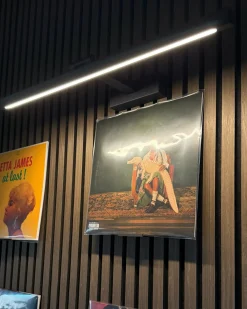 Luce LED per quadri e specchi ARROS Metallo Nero