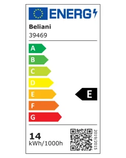 Luce LED per quadri e specchi ARROS Metallo Nero