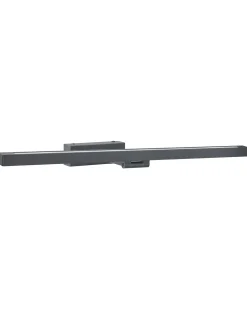Luce LED per quadri e specchi ARROS Metallo Nero